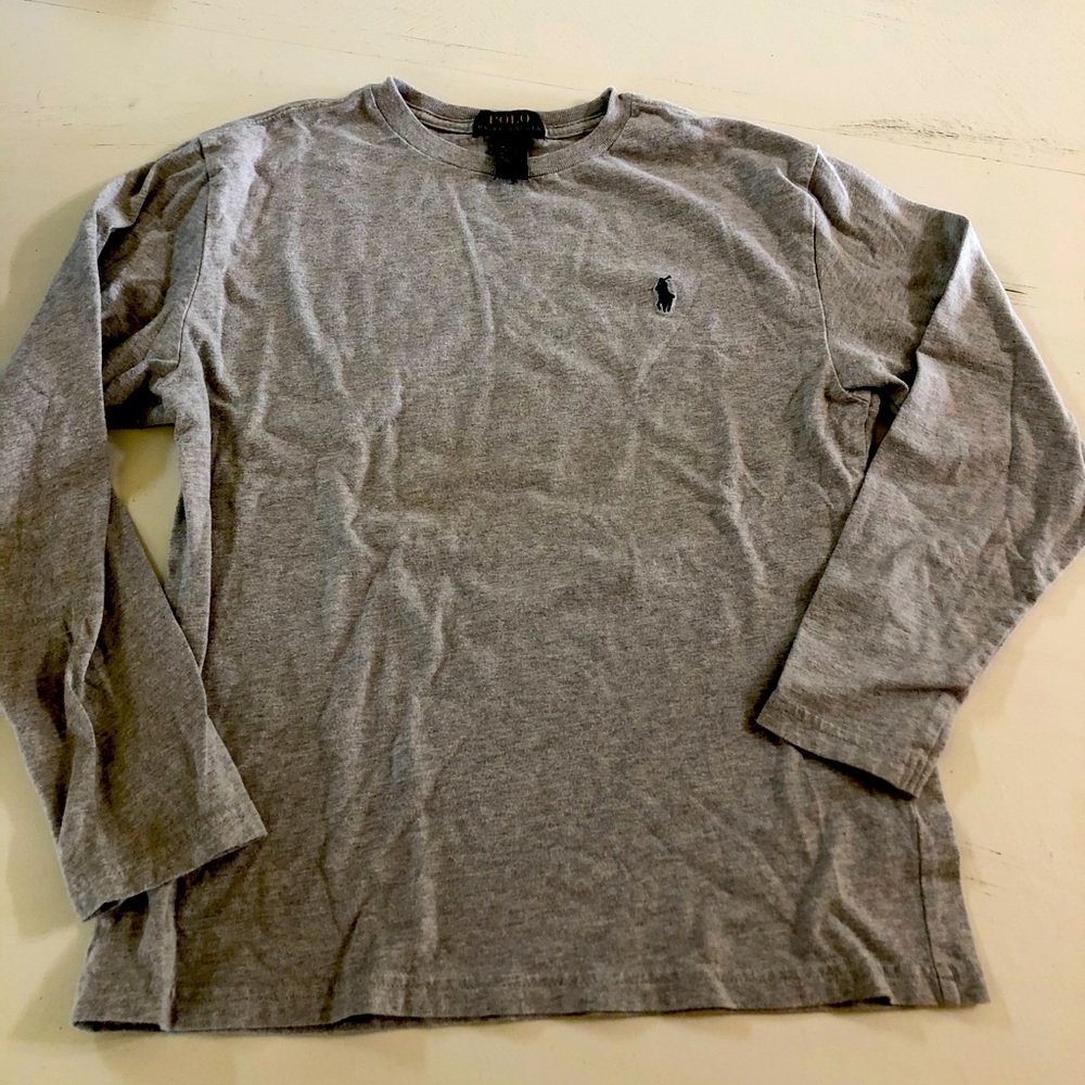 Polo Ralph Lauren grey long sleeve tee